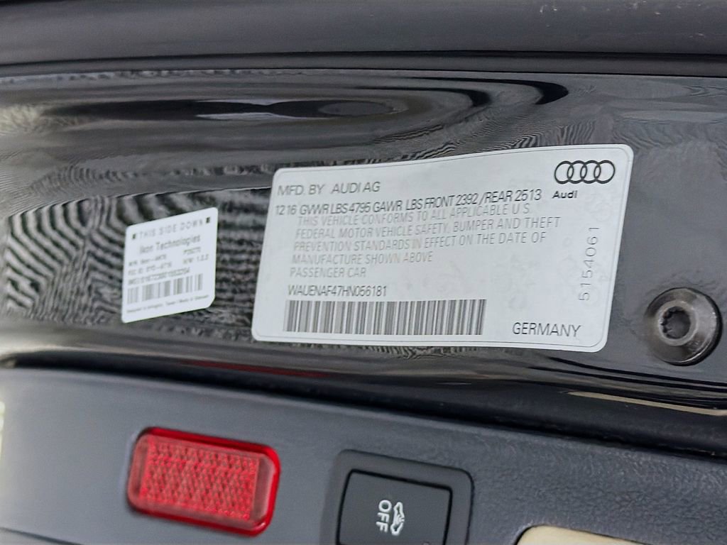 Used 2017 Audi A4 2.0T Premium Plus w/ Premium Plus Package image 34