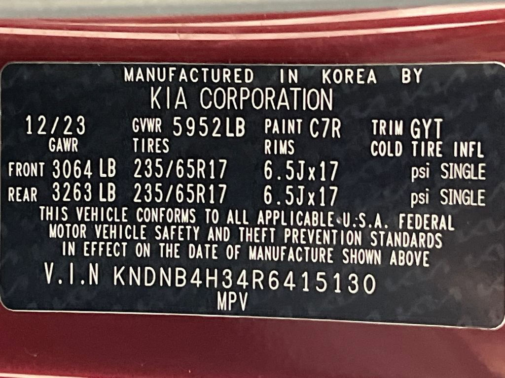 Used 2024 Kia Carnival LX image 73