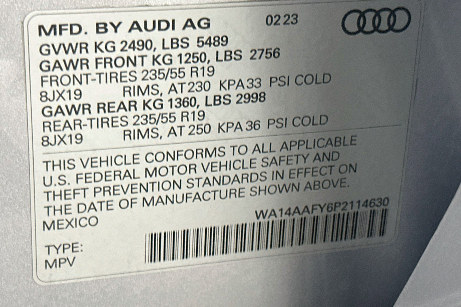 Used 2023 Audi Q5 2.0T Premium w/ Convenience Package AWD/4WD image 22