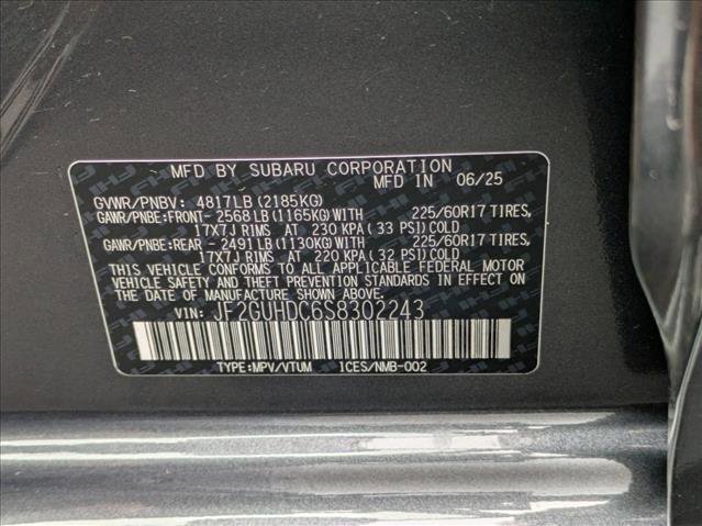Certified 2025 Subaru Crosstrek 2.0i Premium image 25
