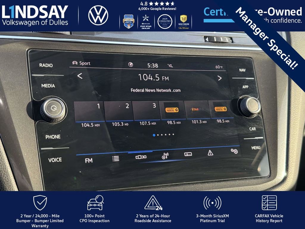 Certified 2021 Volkswagen Tiguan SEL image 17