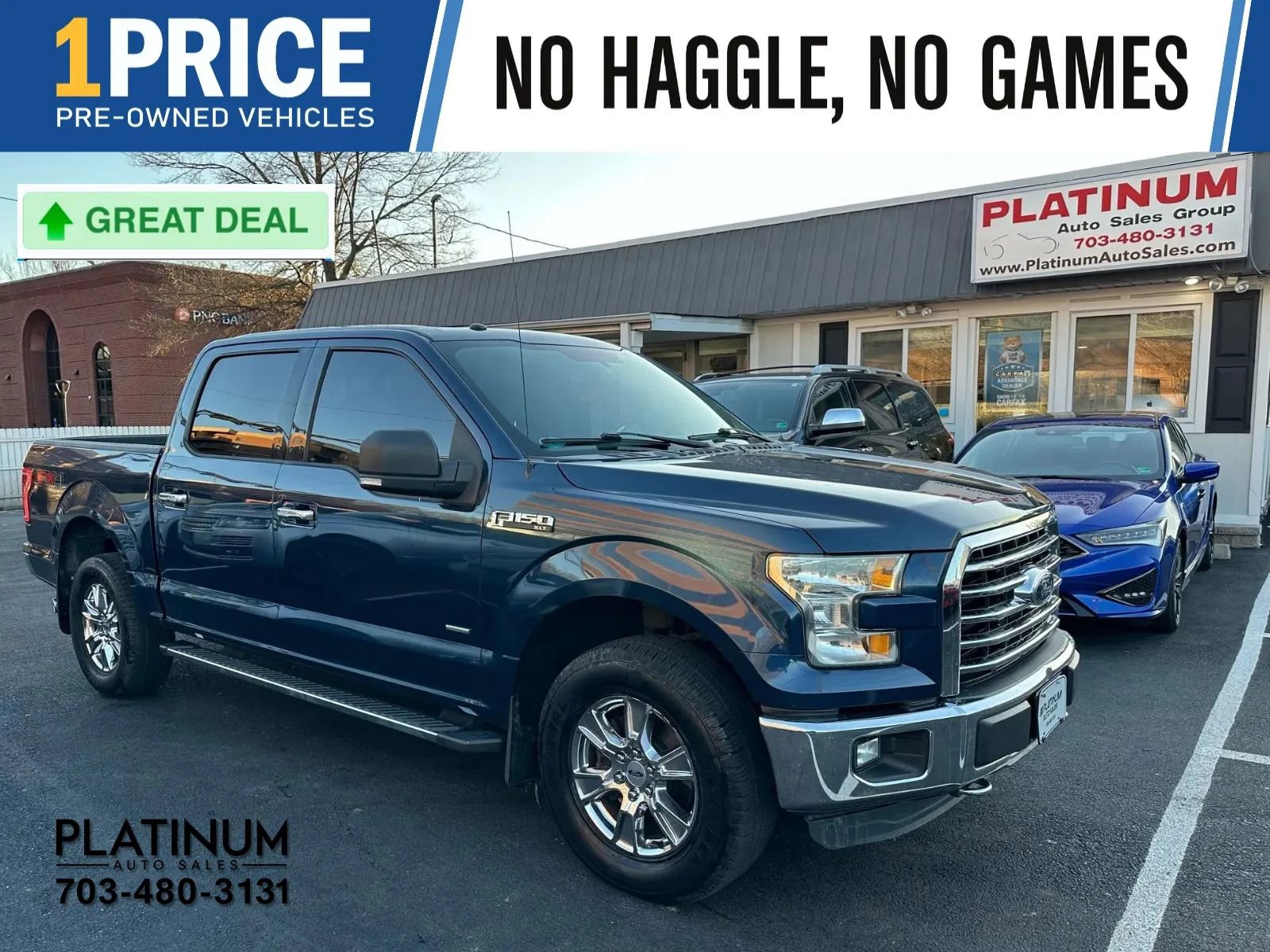 Used 2016 Ford F150 XLT w/ Equipment Group 302A Luxury image 1