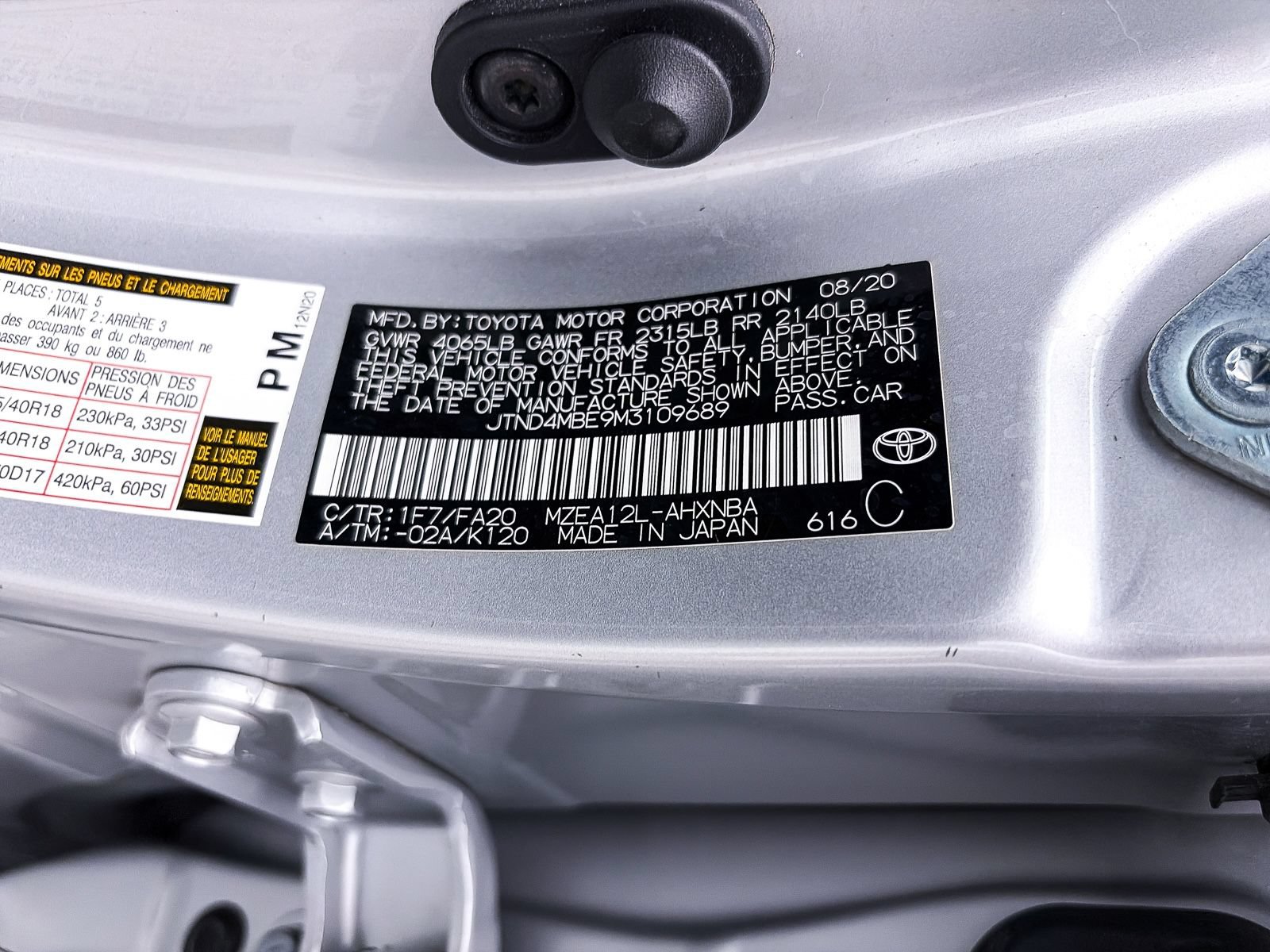 Used 2021 Toyota Corolla SE FWD image 36