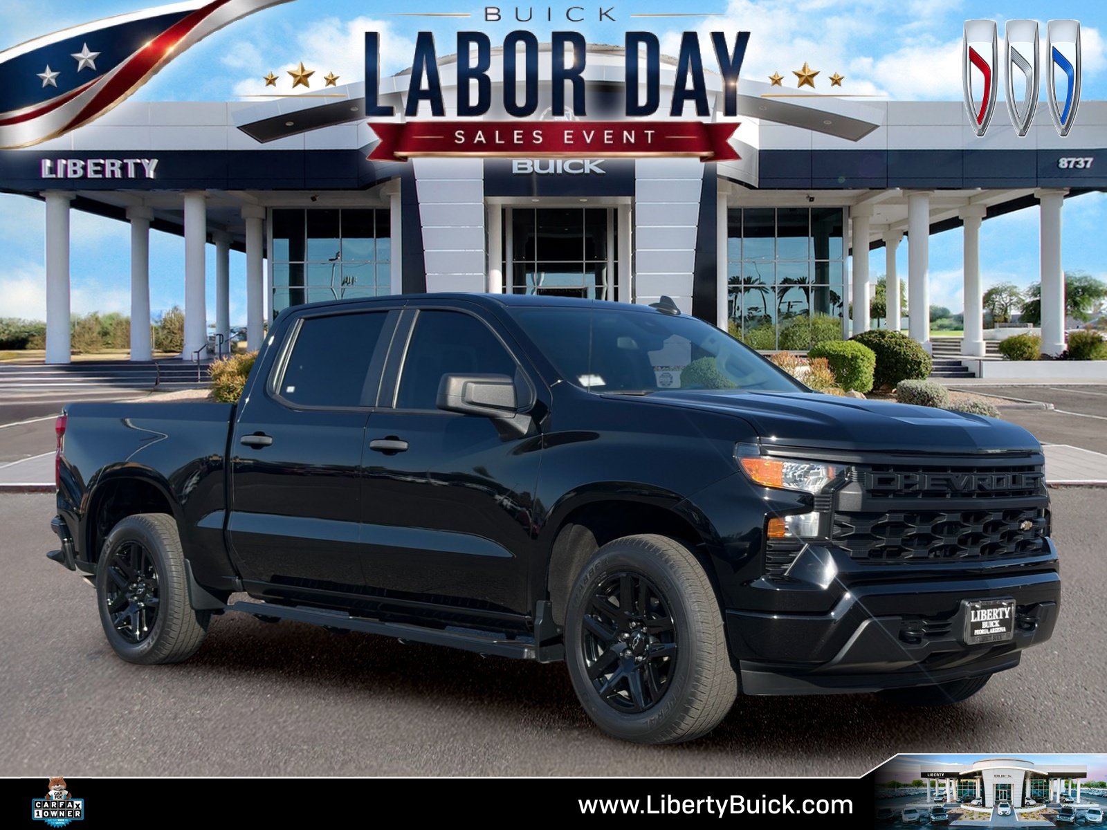 Used 2022 Chevrolet Silverado 1500 Custom w/ LPO, Dark Essentials Package