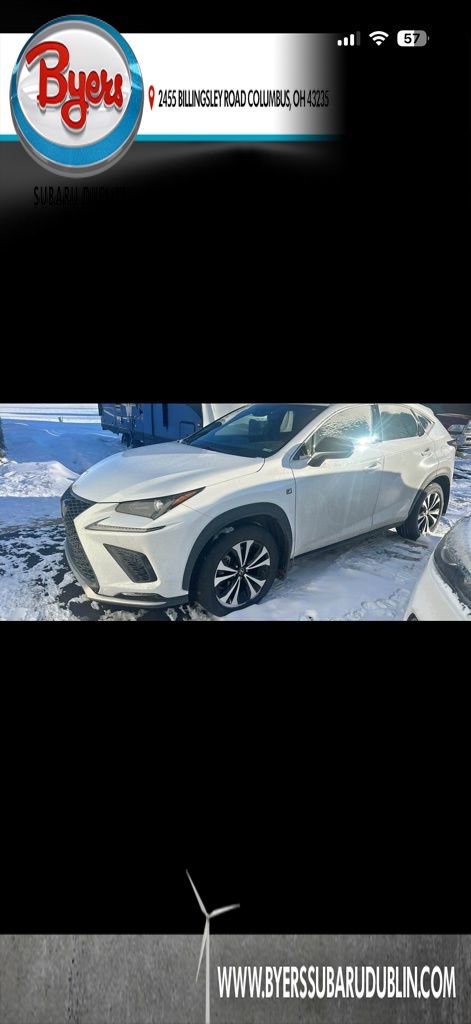 Used 2021 Lexus NX 300 F Sport w/ F Sport Premium Package image 1