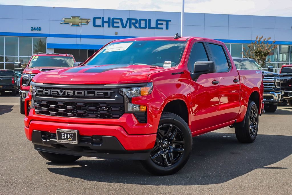 New 2026 Chevrolet Silverado 1500 Custom w/ Rally Edition image 1