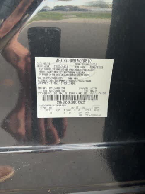 Used 2011 Ford Flex SEL w/ Rapid Spec Order Code FWD image 12