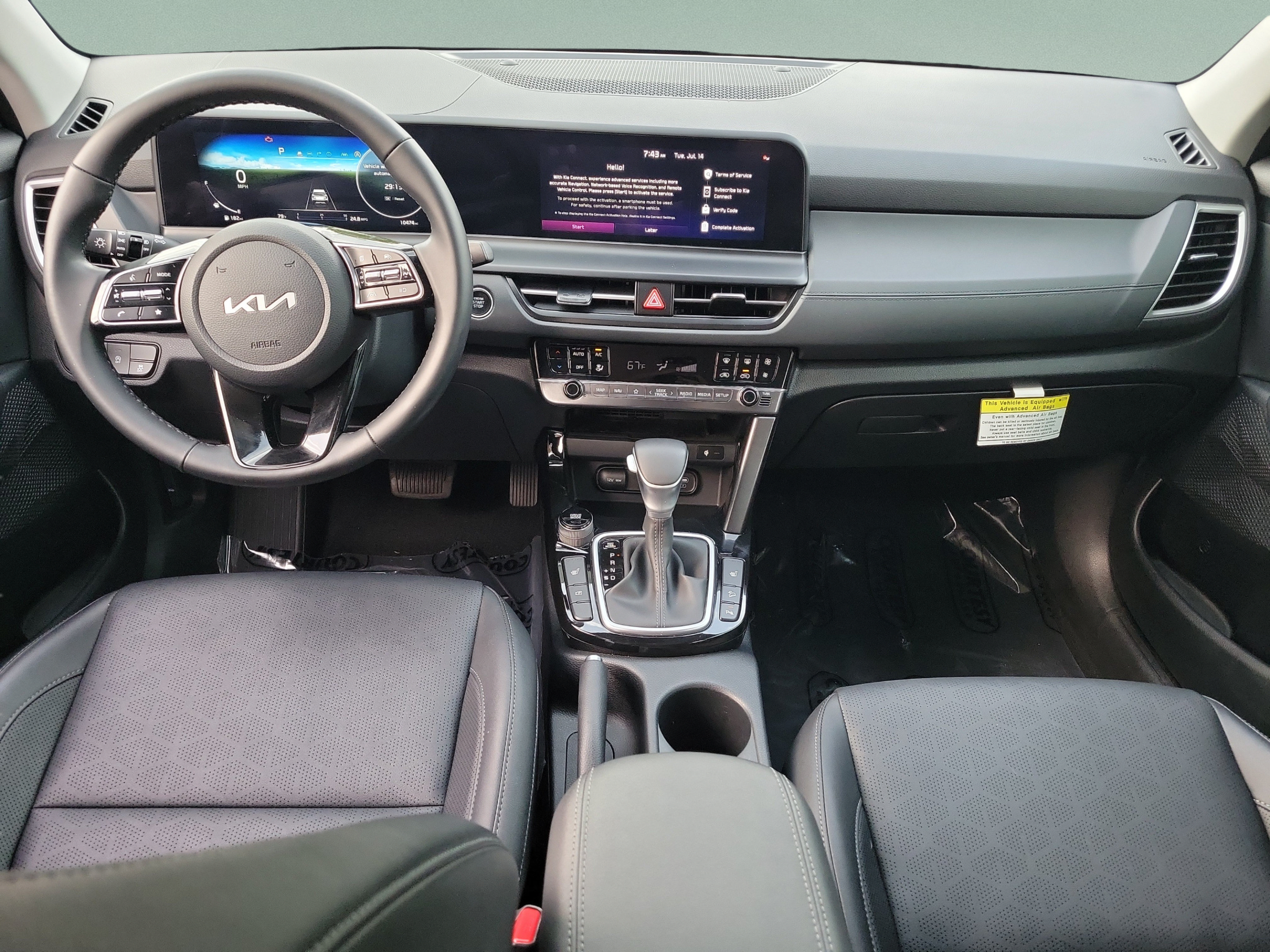 Certified 2025 Kia Seltos EX w/ EX Sunroof Package FWD image 8