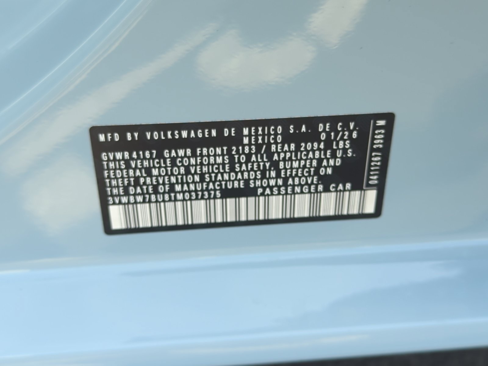 New 2026 Volkswagen Jetta Sport FWD image 24