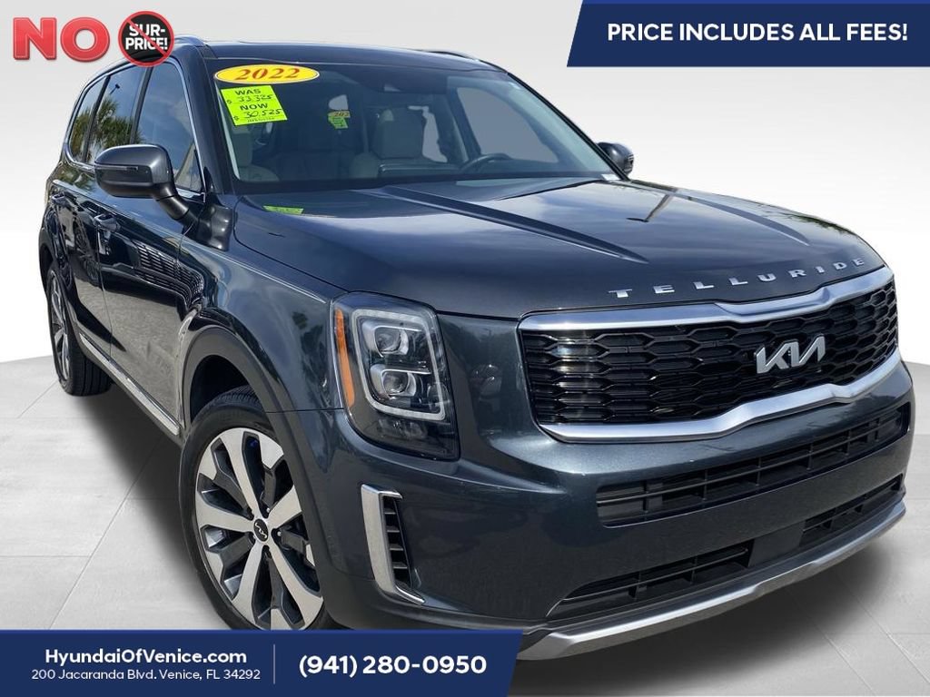 Used 2022 Kia Telluride EX w/ EX Premium Package FWD image 1