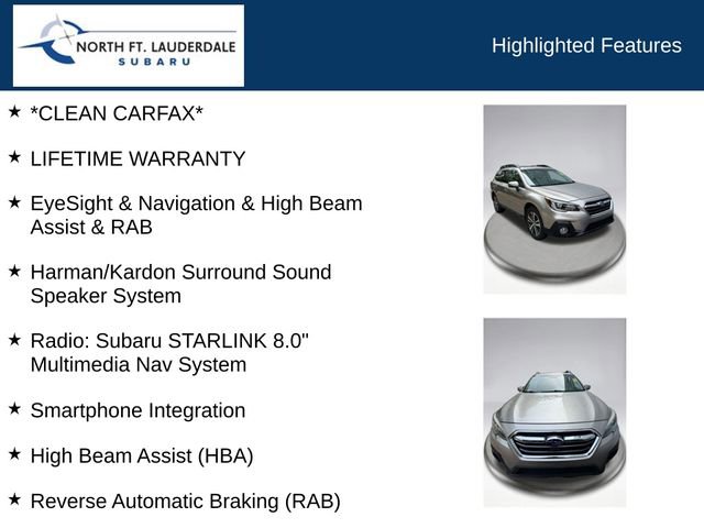 Used 2018 Subaru Outback 3.6R Limited AWD/4WD image 7