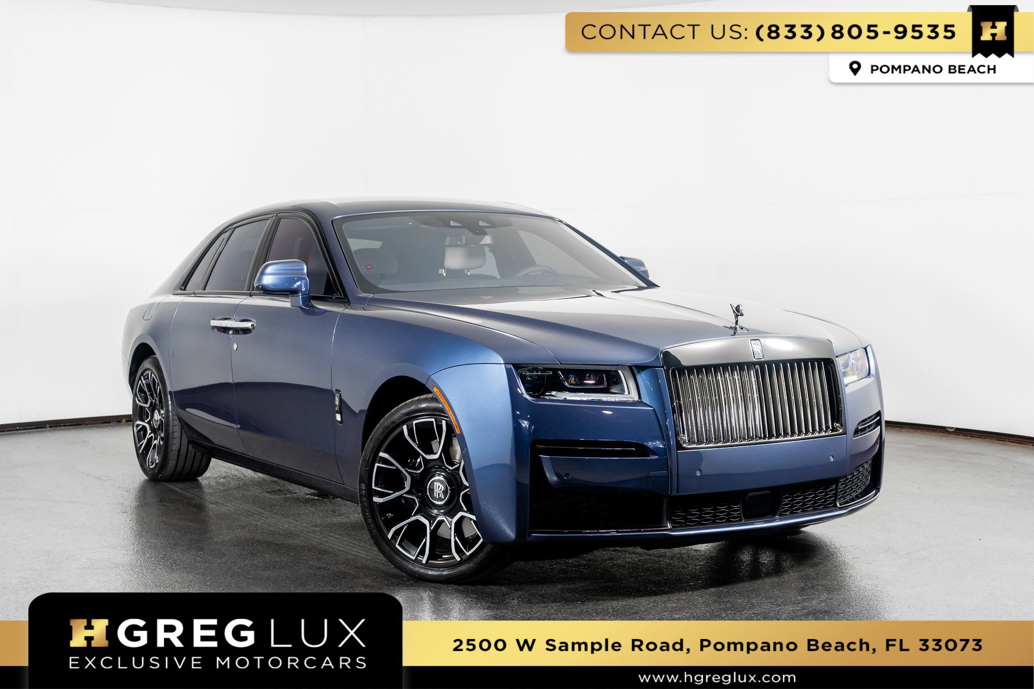 Used 2024 Rolls-Royce Ghost Black Badge w/ Black Badge Ghost Package image 1