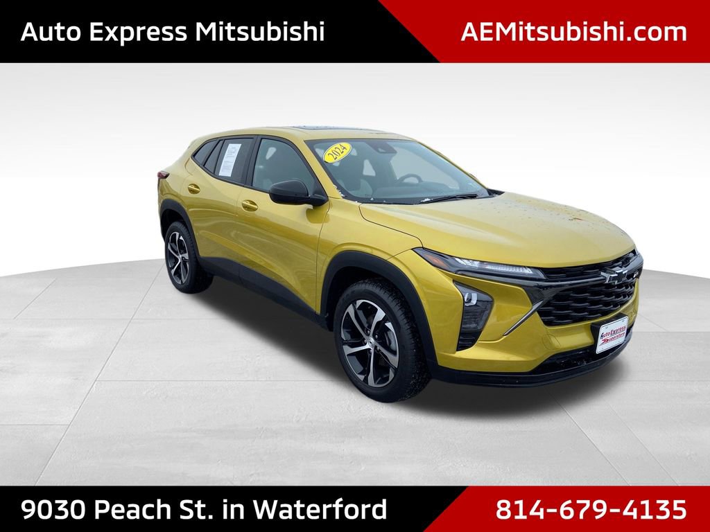 Used 2024 Chevrolet Trax RS w/ Sunroof Package