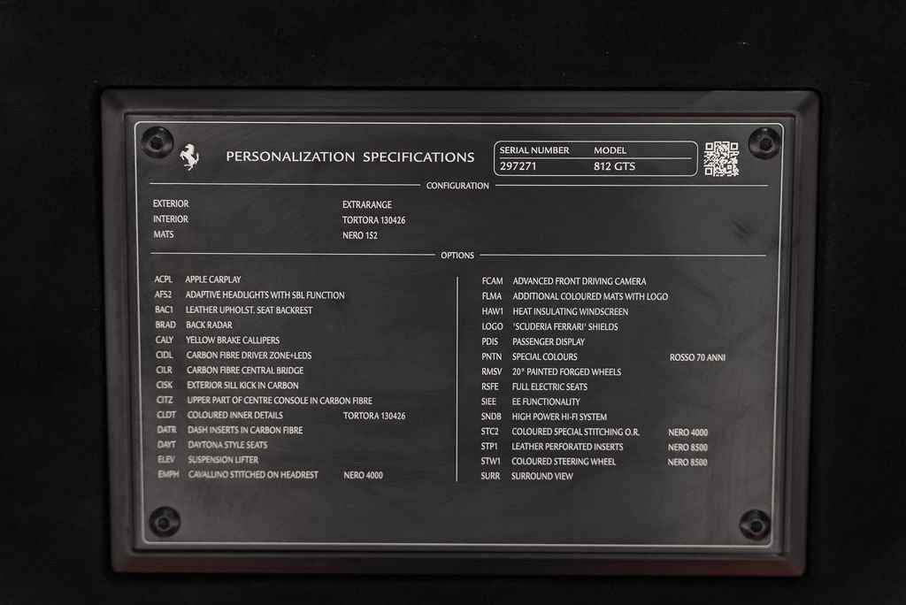Certified 2023 Ferrari 812 GTS RWD image 24