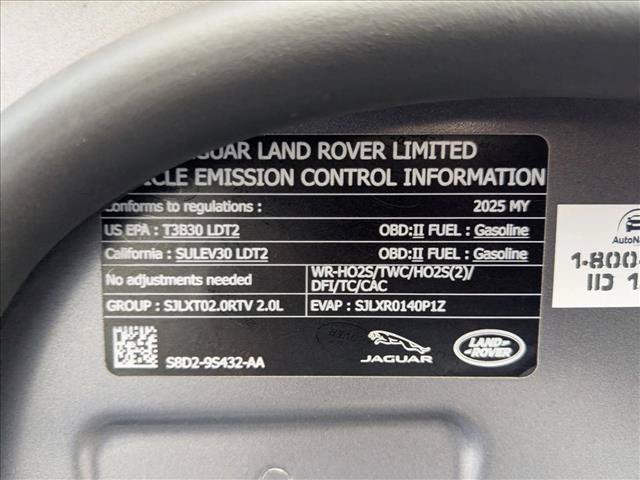 Certified 2025 Land Rover Range Rover Evoque S AWD/4WD image 26