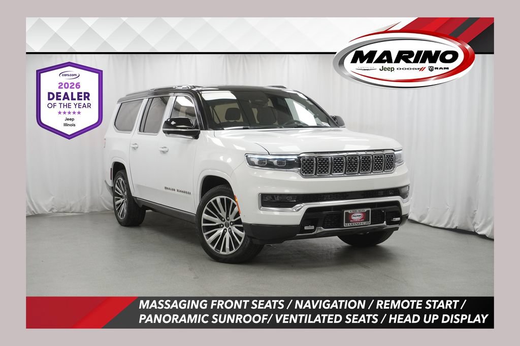 Certified 2023 Jeep Grand Wagoneer L Series III w/ HD Trailer Tow Package