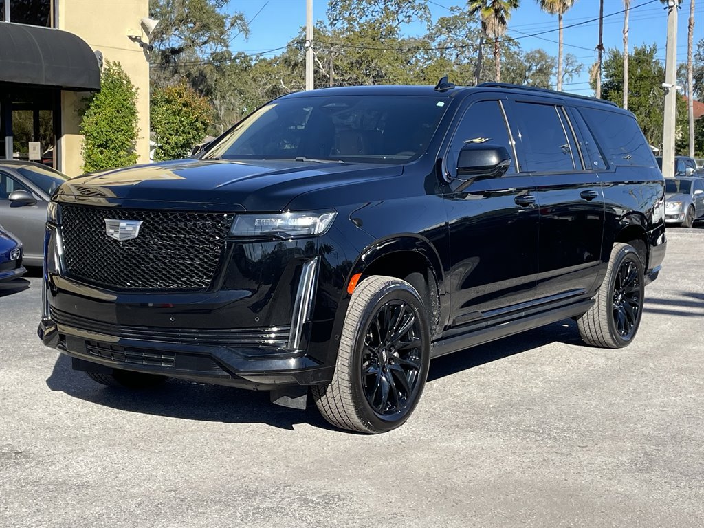 Used 2021 Cadillac Escalade ESV Sport w/ Driver Assist Tech Package RWD image 11