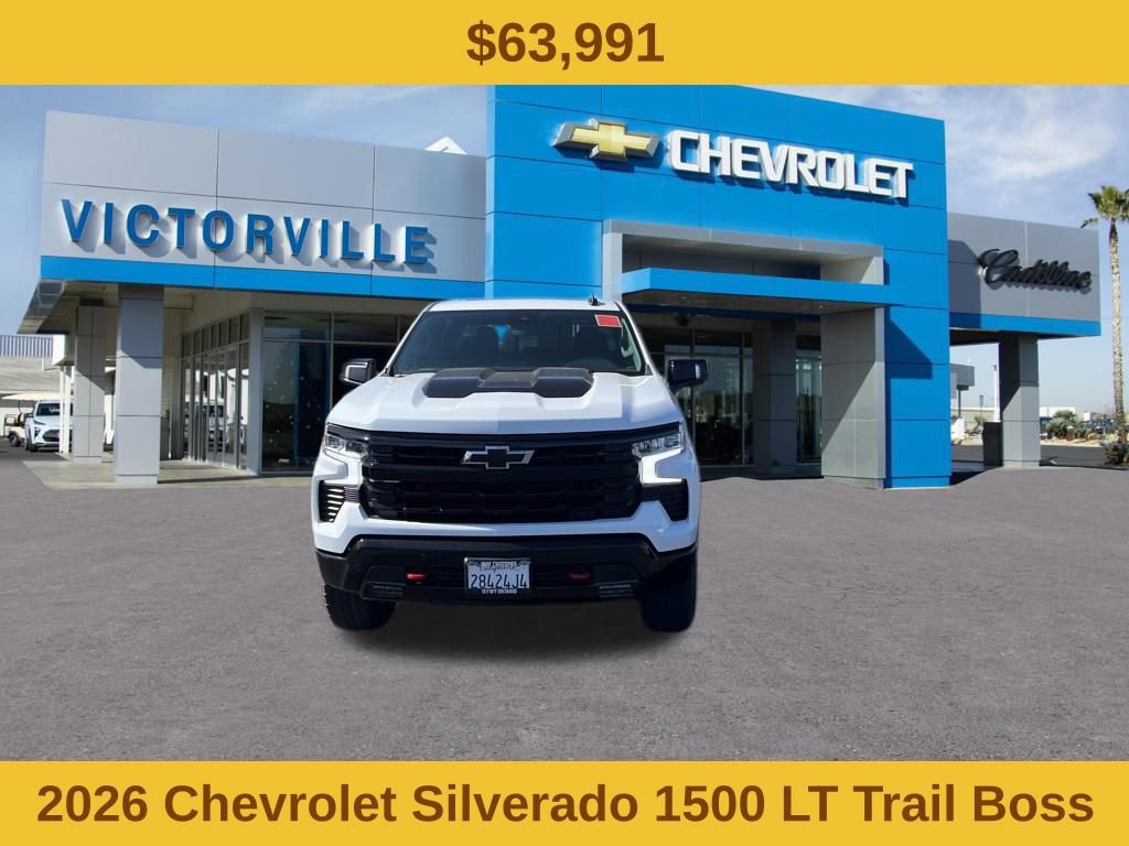 Certified 2026 Chevrolet Silverado 1500 LT Trail Boss w/ Safety Package AWD/4WD image 2