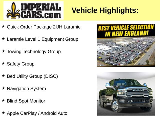 Used 2025 RAM 3500 Limited w/ Towing Technology Group AWD/4WD image 8