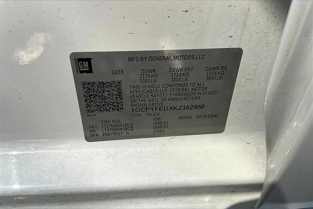 Used 2019 Chevrolet Silverado 1500 LT Trail Boss image 36