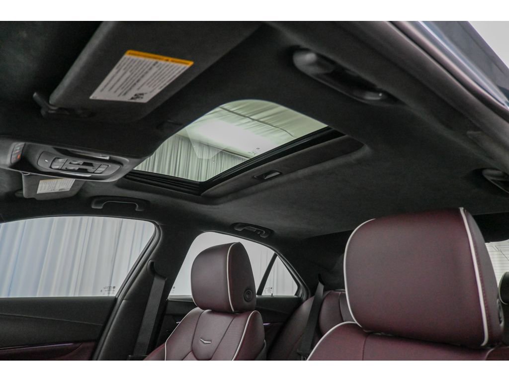 Certified 2023 Cadillac CT4 V w/ LPO, ONYX Package RWD image 37