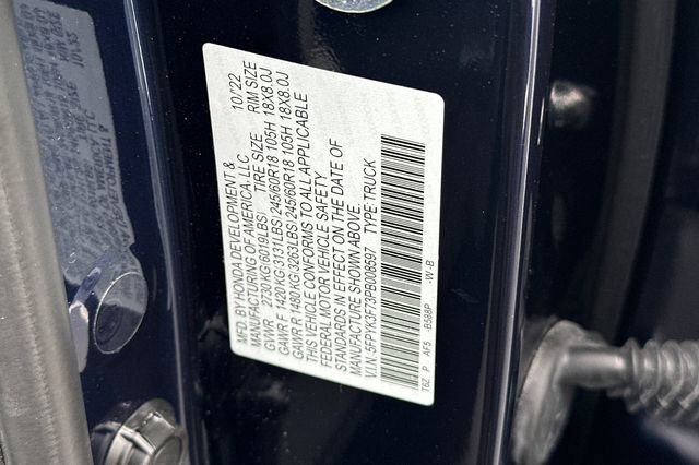 Certified 2023 Honda Ridgeline RTL-E image 27