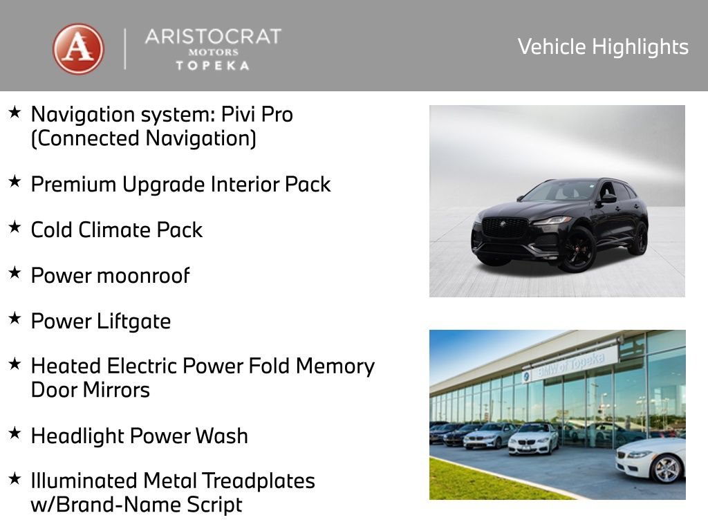 Used 2023 Jaguar F-PACE S AWD/4WD image 2