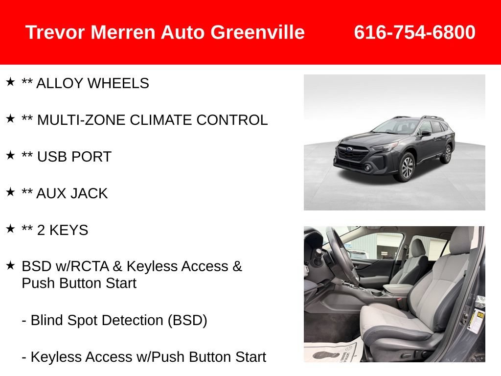 Used 2023 Subaru Outback Premium AWD/4WD image 13