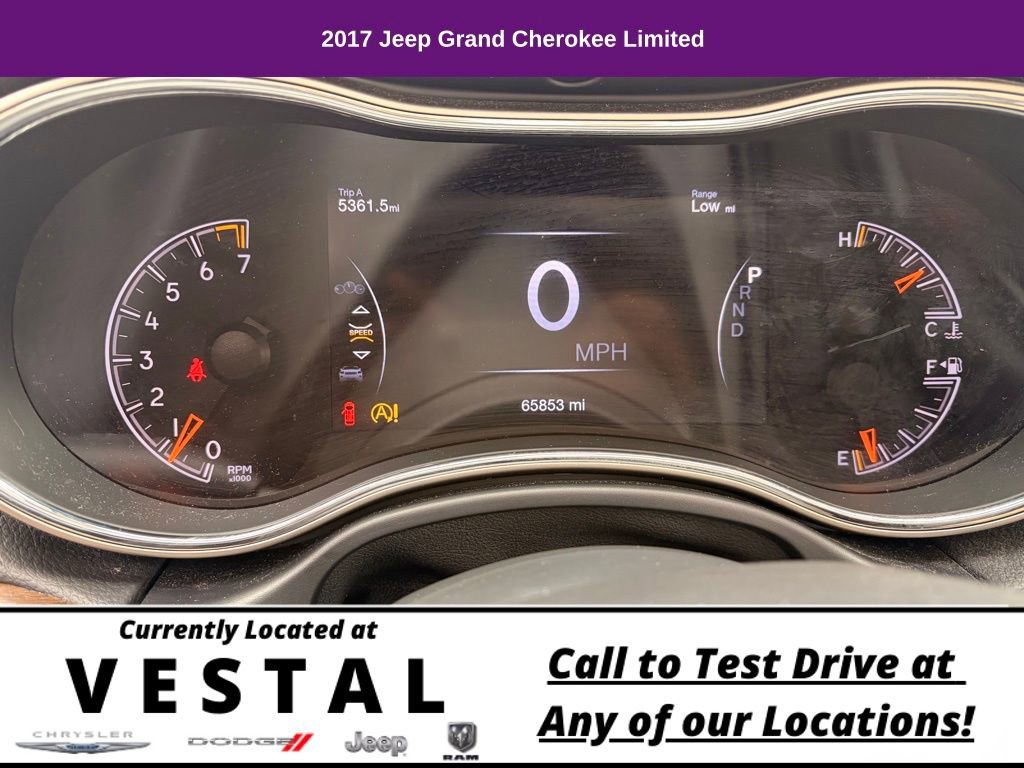 Used 2017 Jeep Grand Cherokee Limited AWD/4WD image 18