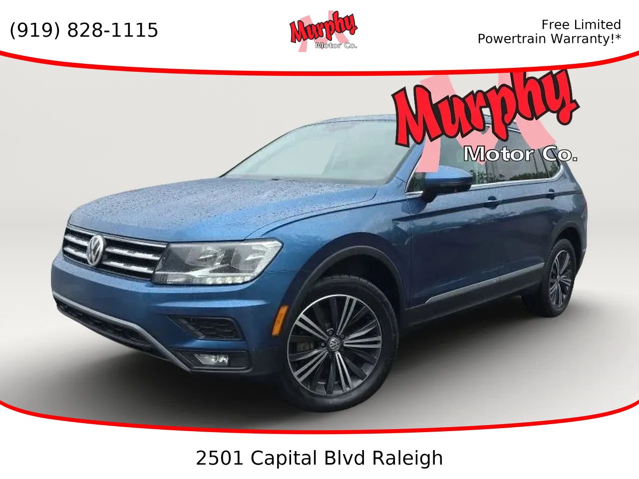 Used 2018 Volkswagen Tiguan SEL AWD/4WD image 1