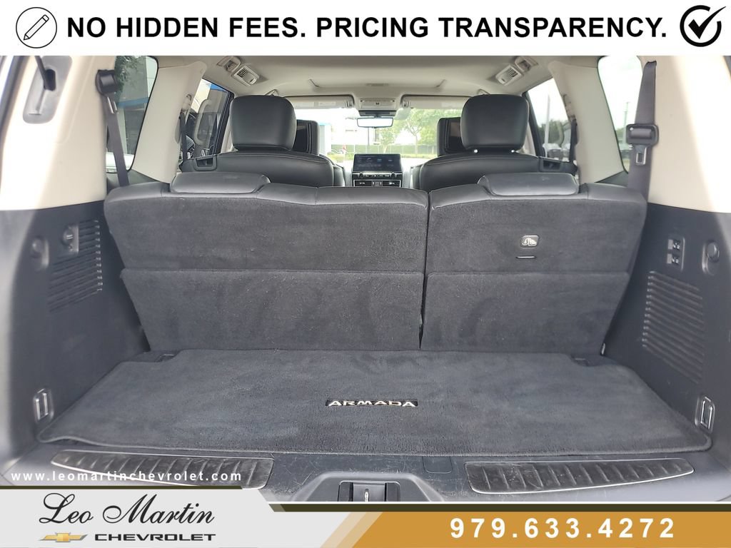 Used 2021 Nissan Armada Platinum w/ Captain's Chairs Package RWD image 6