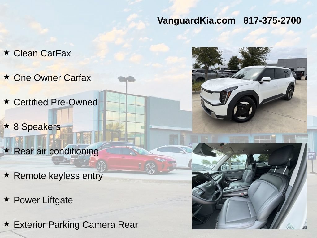 Certified 2024 Kia EV9 Light Long Range RWD image 6