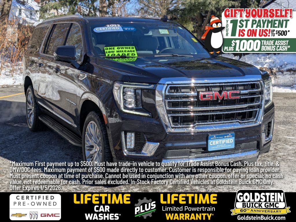 Certified 2022 GMC Yukon XL SLT w/ SLT Premium Package image 1