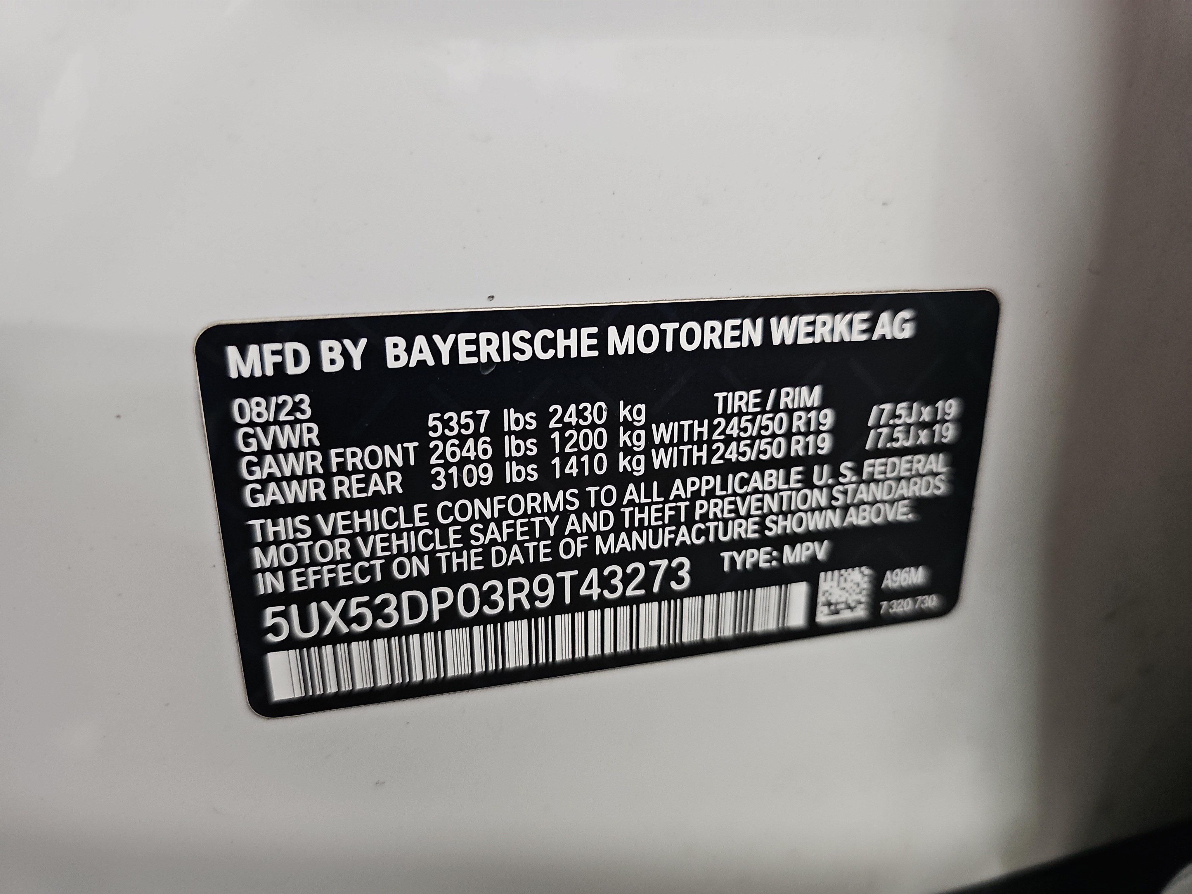 Certified 2024 BMW X3 xDrive30i w/ Convenience Package AWD/4WD image 38