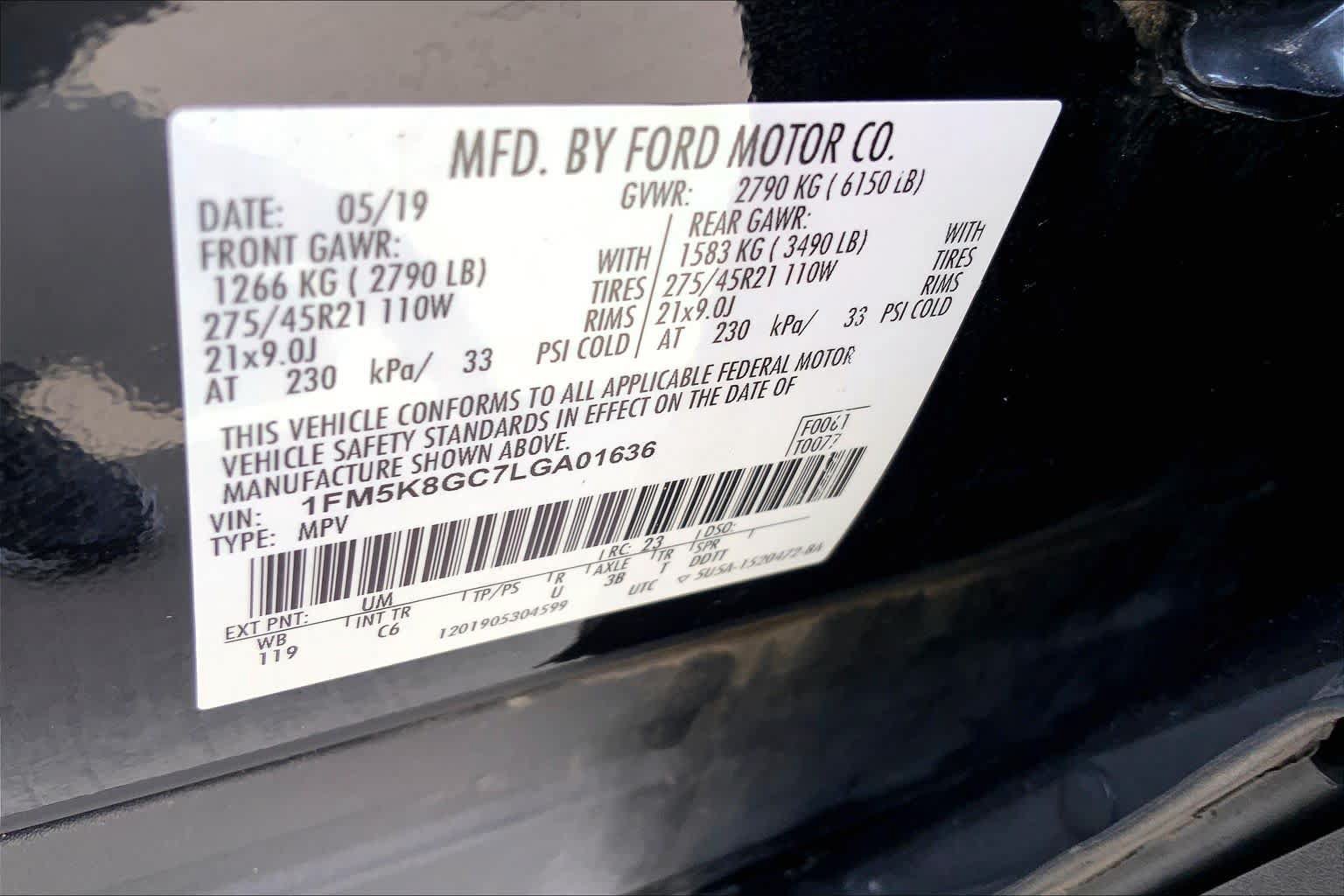 Used 2020 Ford Explorer ST w/ ST Street Pack AWD/4WD image 32