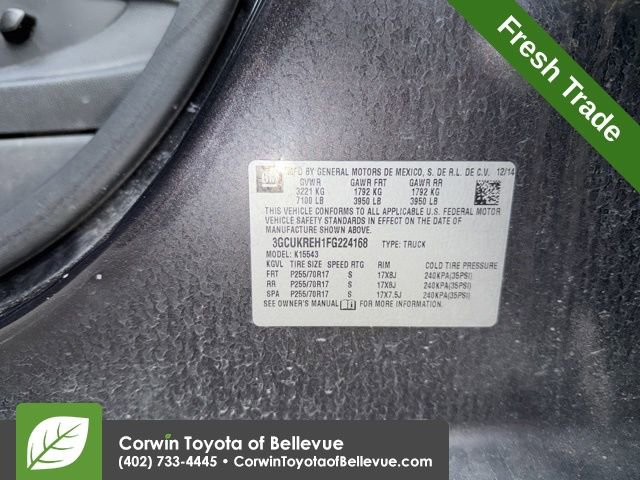 Used 2015 Chevrolet Silverado 1500 LT w/ All Star Edition image 13