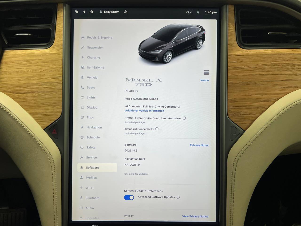 Used 2018 Tesla Model X 75D AWD/4WD image 23