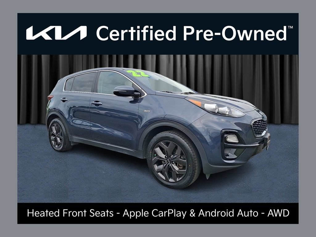 Certified 2022 Kia Sportage LX w/ LX AWD Value Edition Package