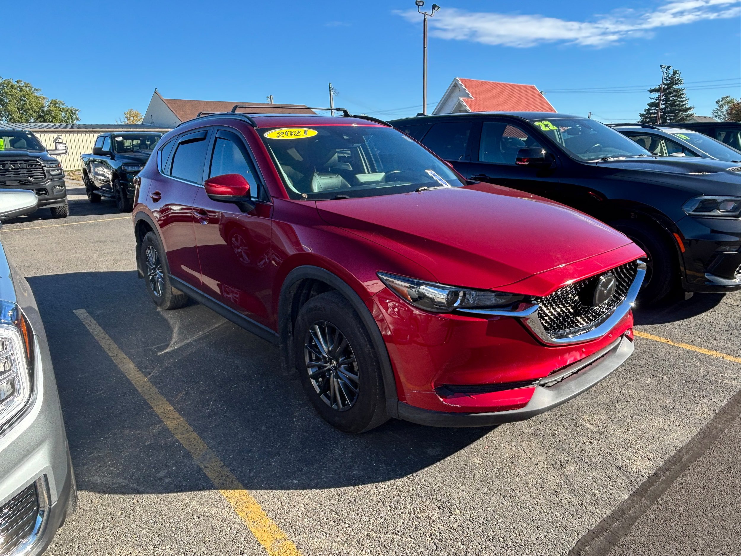 Used 2021 MAZDA CX-5 Touring w/ Touring Preferred SV Package AWD/4WD image 2