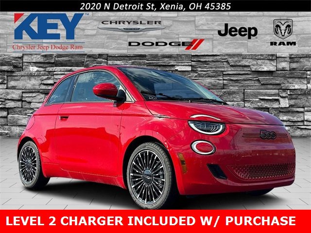 New 2024 FIAT 500 e (RED)