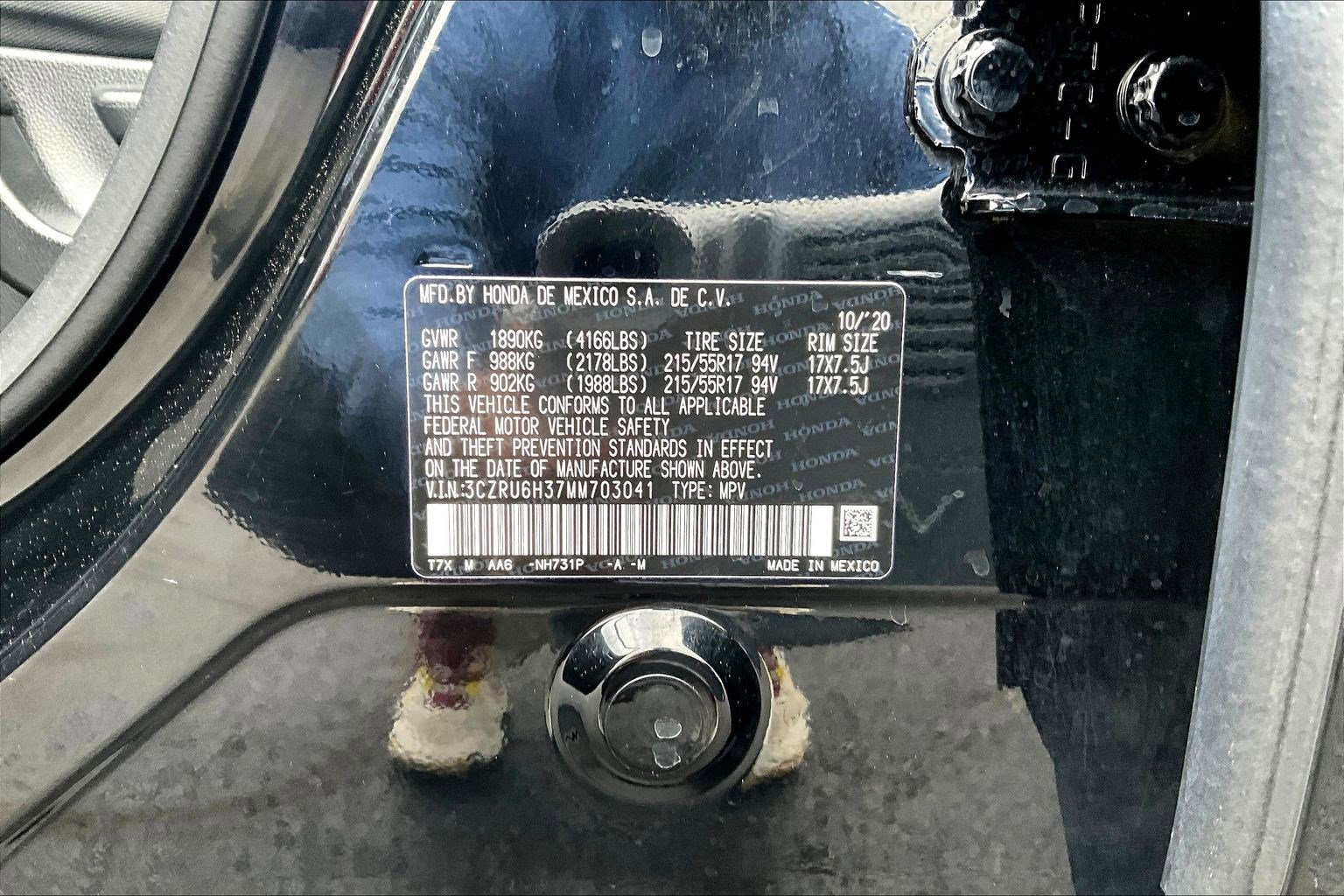 Used 2021 Honda HR-V LX image 18