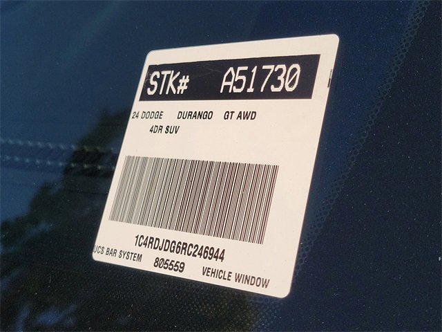 Used 2024 Dodge Durango GT w/ Blacktop Package image 29