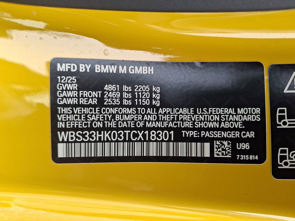 New 2026 BMW M4 xDrive Competition w/ Executive Package AWD/4WD image 16
