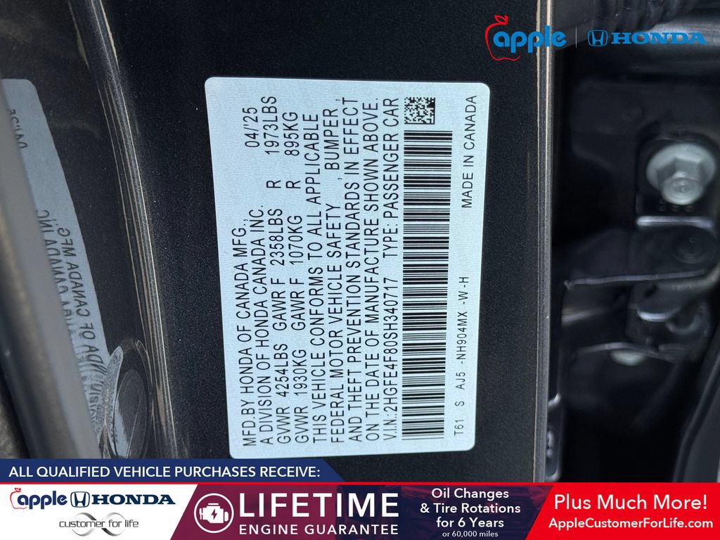Used 2025 Honda Civic Sport Touring image 32