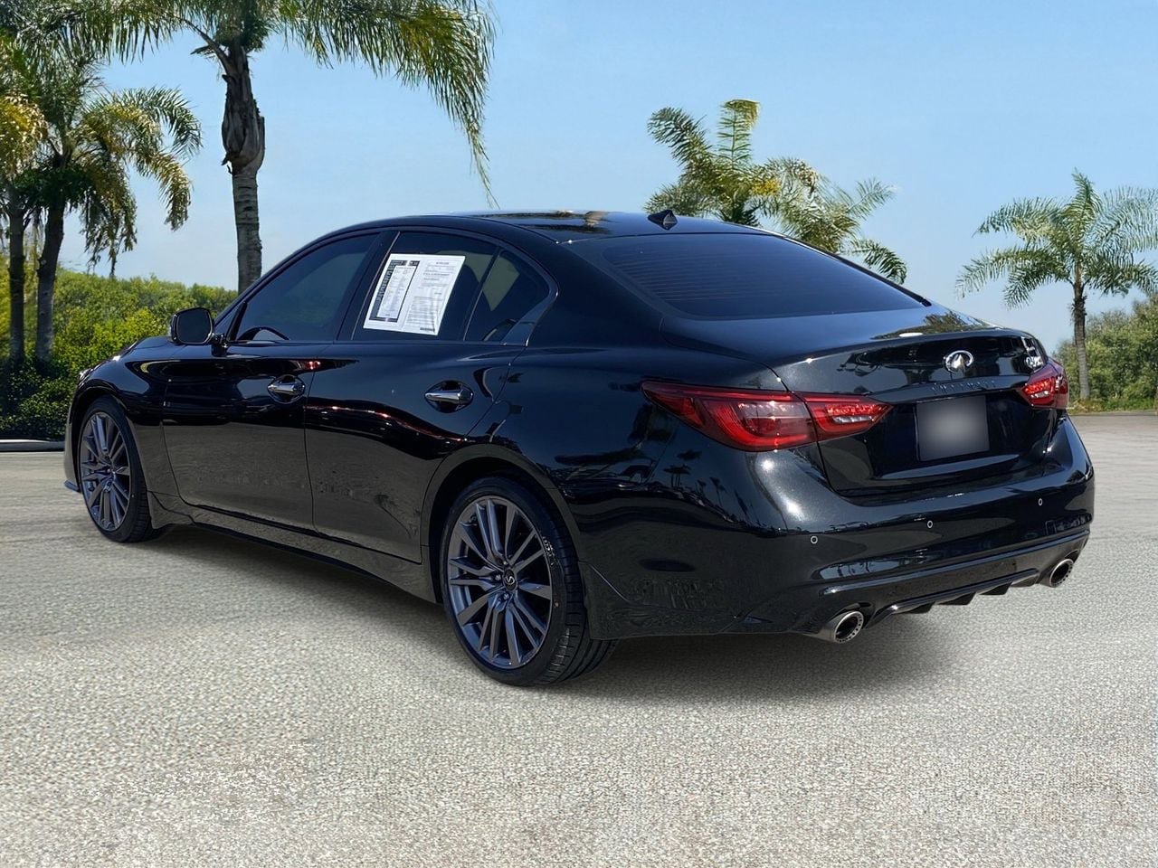 Certified 2023 INFINITI Q50 Red Sport 400 RWD image 3