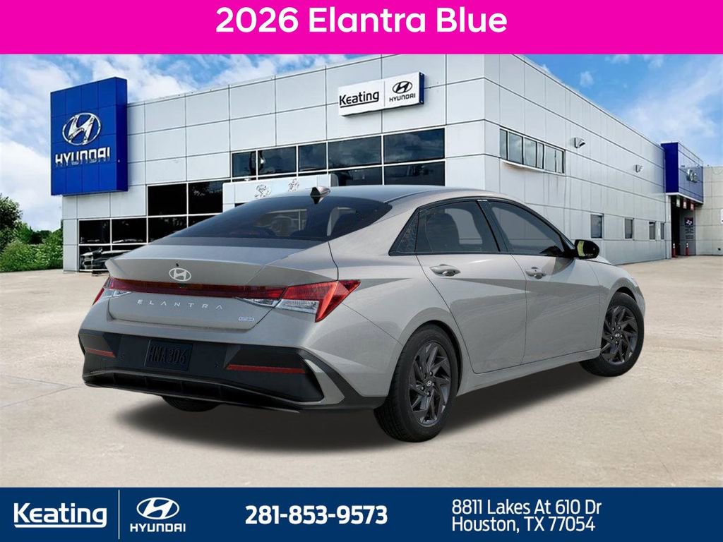 New 2026 Hyundai Elantra Blue image 4
