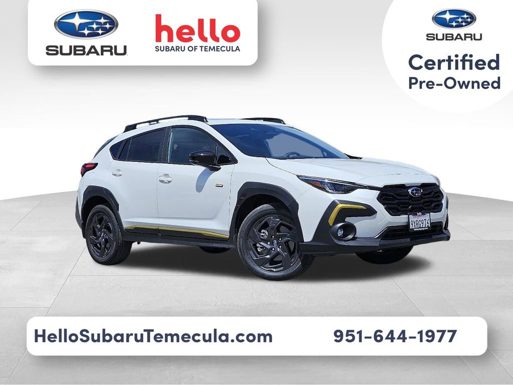 Certified 2025 Subaru Crosstrek 2.5i Sport w/ Crosstrek Mirror Package AWD/4WD image 1