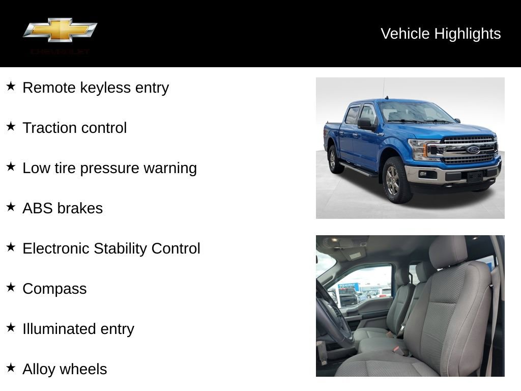 Used 2020 Ford F150 XLT w/ Equipment Group 302A Luxury AWD/4WD image 17