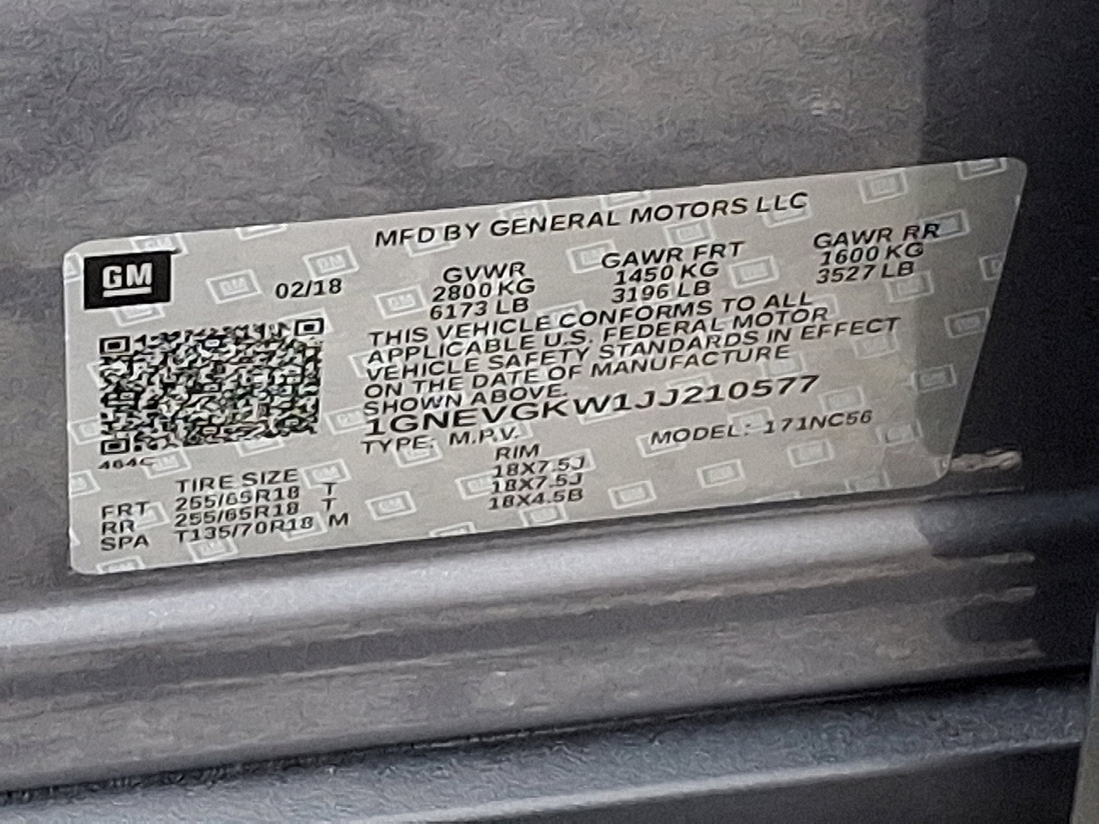 Used 2018 Chevrolet Traverse LT AWD/4WD image 4