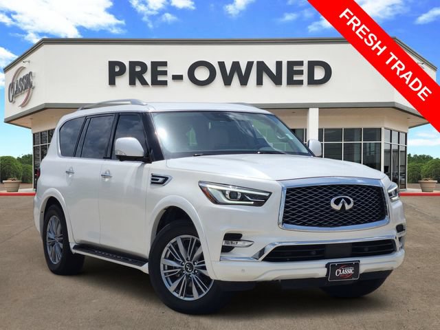 Used 2023 INFINITI QX80 Luxe w/ Cargo Package RWD image 1